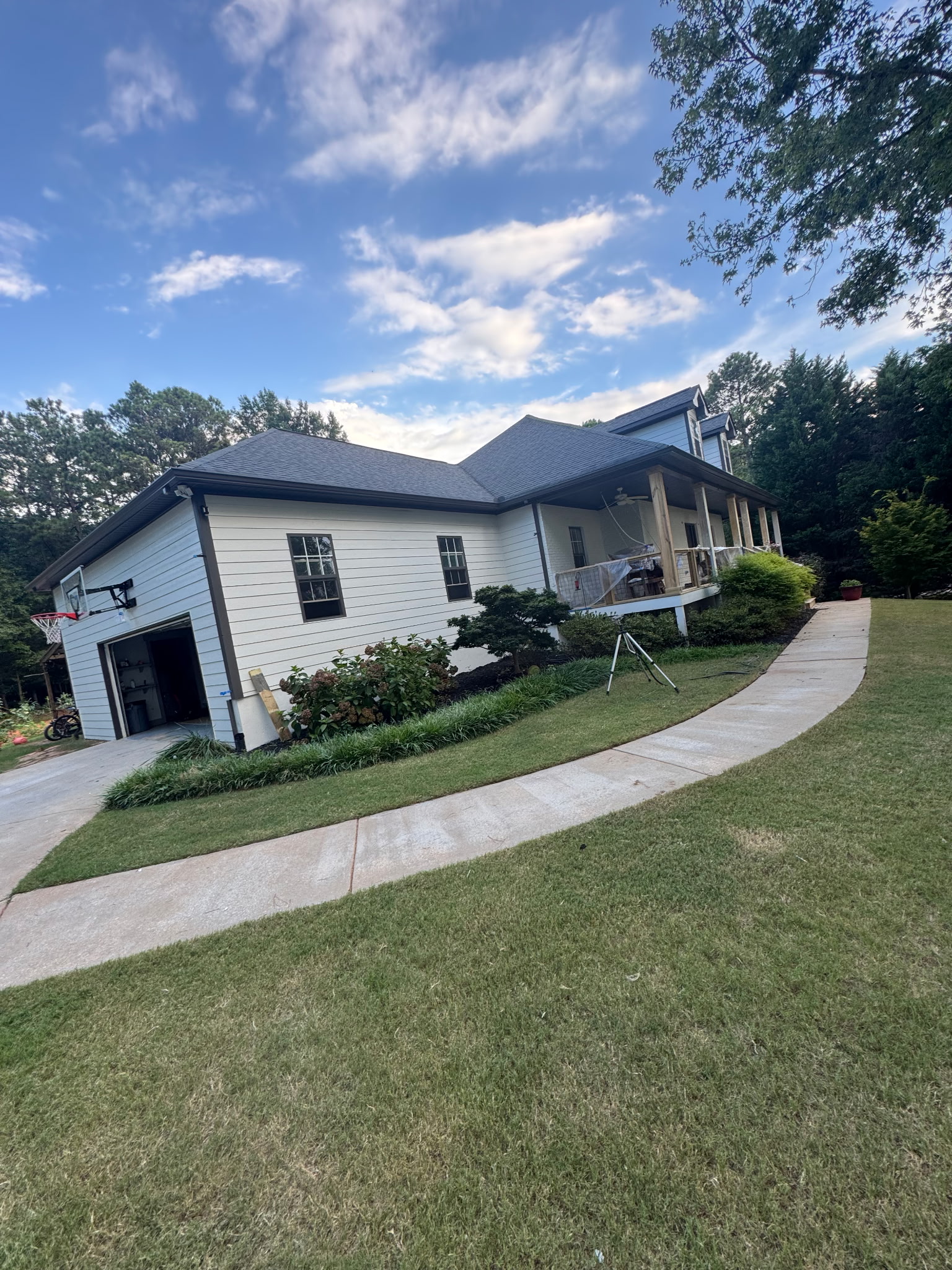 Exterior house painting